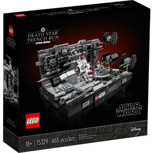 Death Star Trench Run Diorama - 75329