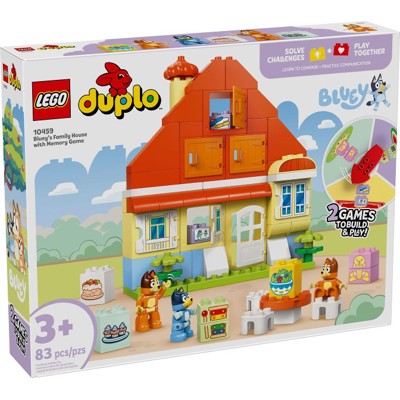 Bluey’s Family House with Memory Game - 10459