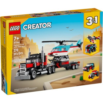Flatbed Truck with Helicopter - 31146