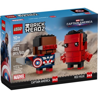 Captain America & Red Hulk Figures - 40668