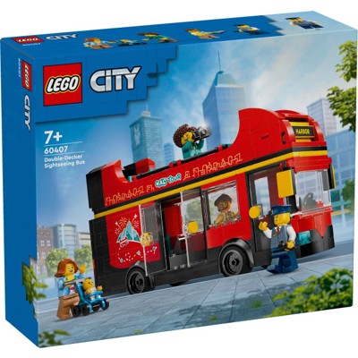Red Double-Decker Sightseeing Bus - 60407
