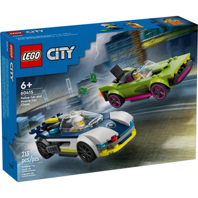 Police Car and Muscle Car Chase - 60415