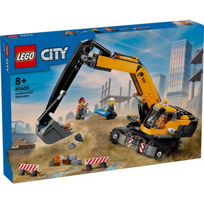 Yellow Construction Excavator - 60420