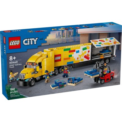 Yellow Delivery Truck - 60440