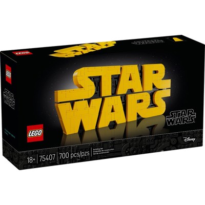 Brick-Built Star Wars Logo - 75407