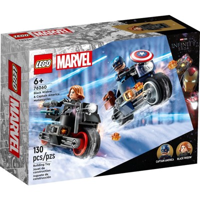 Black Widow & Captain America Motorcycles - 76260