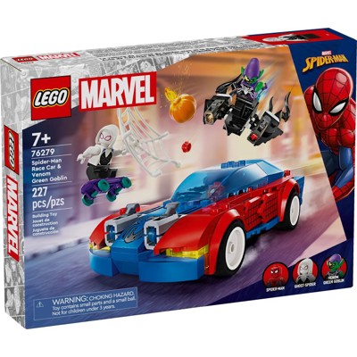 Spider-Man Race Car & Venom Green Goblin - 76279