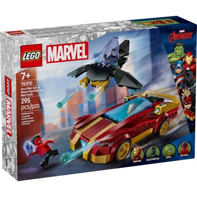 Iron Man Car & Black Panther vs. Red Hulk - 76310