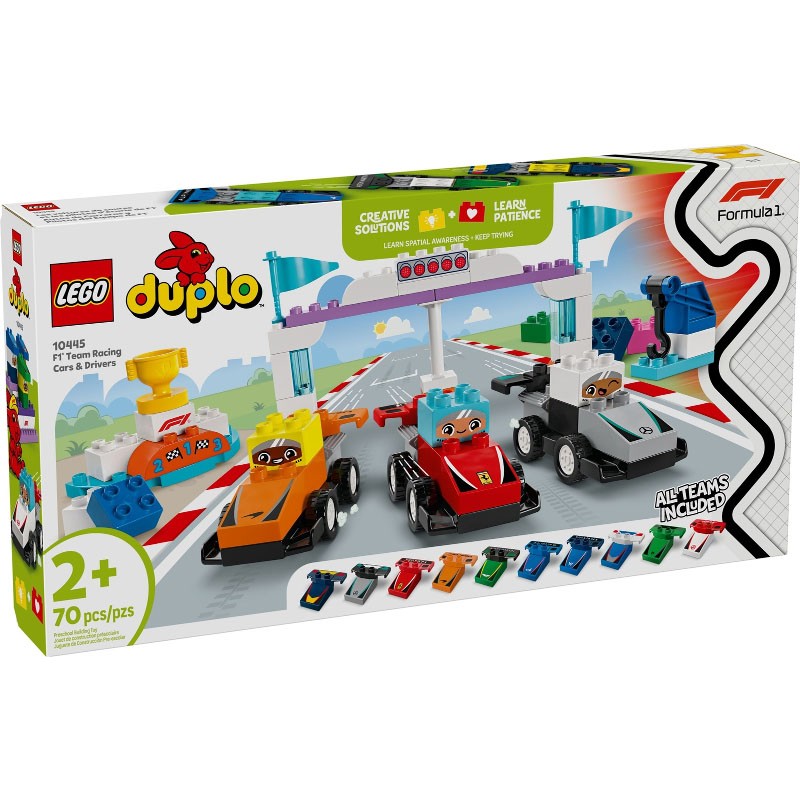 F1 Team Race Cars & Drivers - 10445