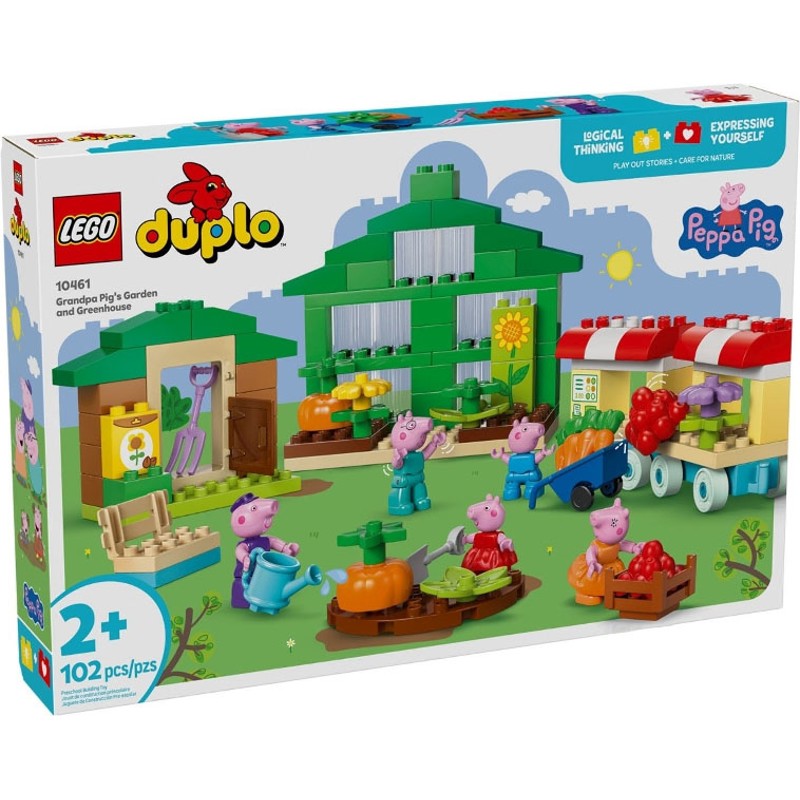 Grandpa Pig’s Garden and Greenhouse - 10461