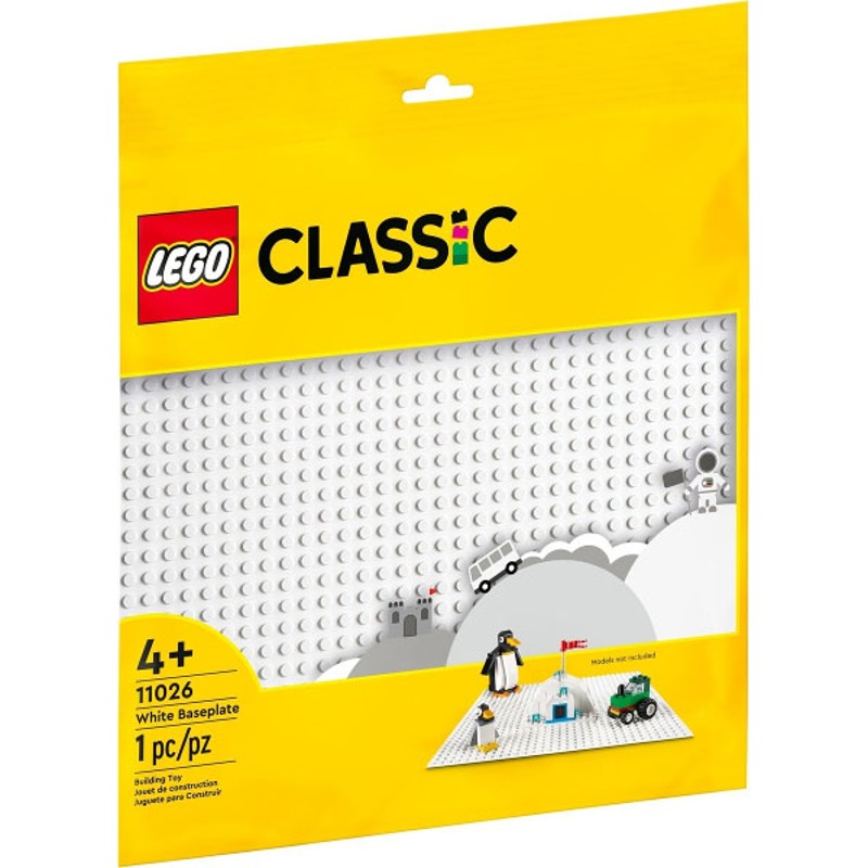 White Baseplate - 11026