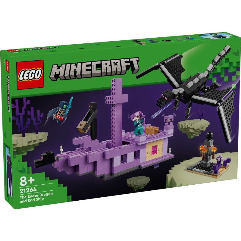 The Ender Dragon and End Ship - 21264