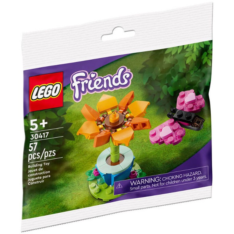 Garden Flower and Butterfly - 30417