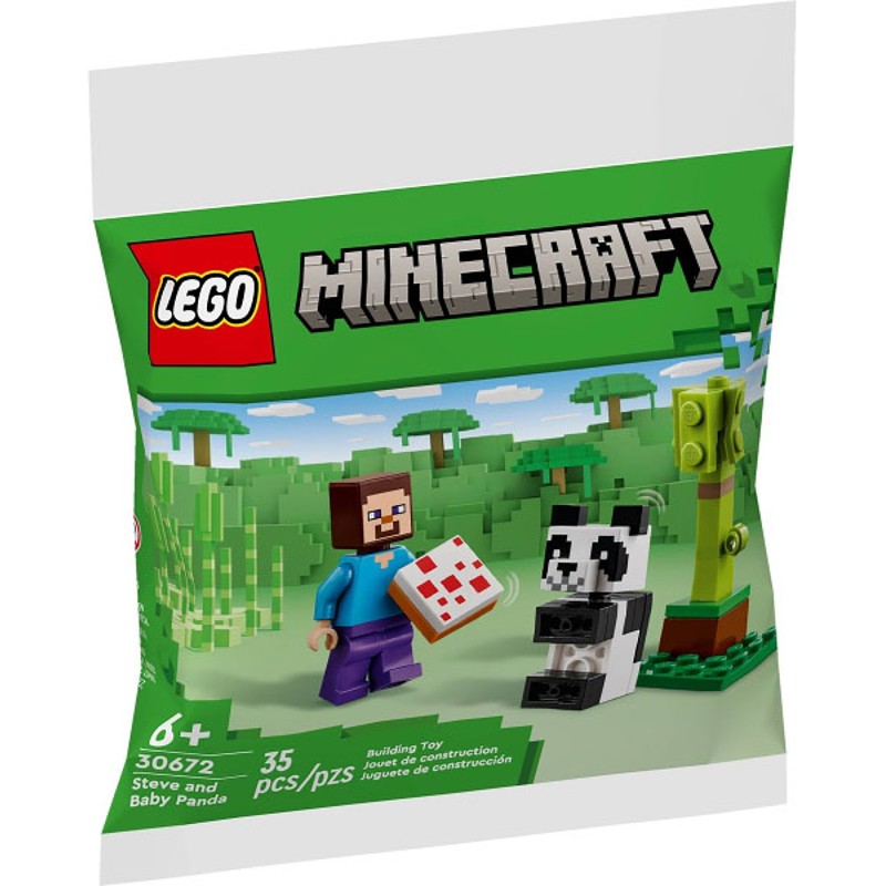 Steve and Baby Panda - 30672