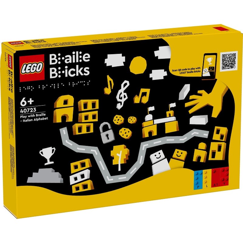 Play with Braille – Italian Alphabet - 40723