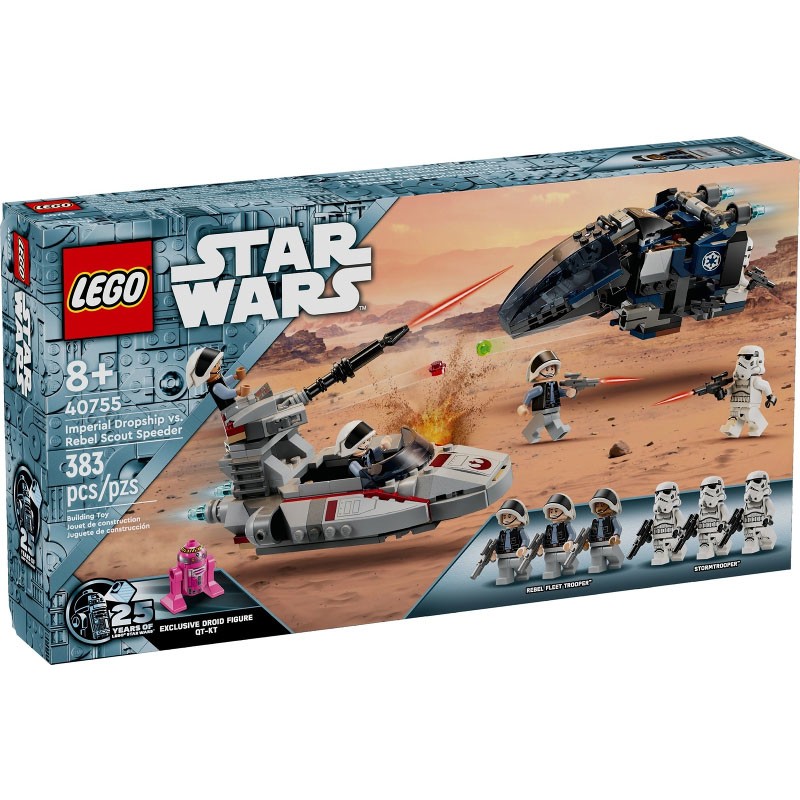 Imperial Dropship vs. Rebel Scout Speeder - 40755