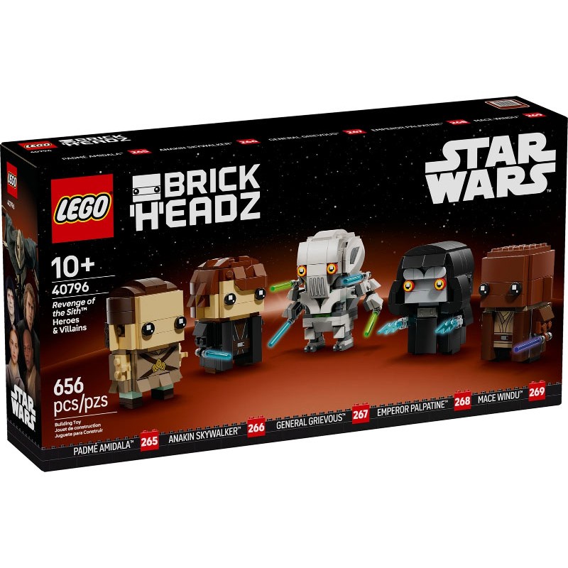 Revenge of the Sith Heroes & Villains - 40796