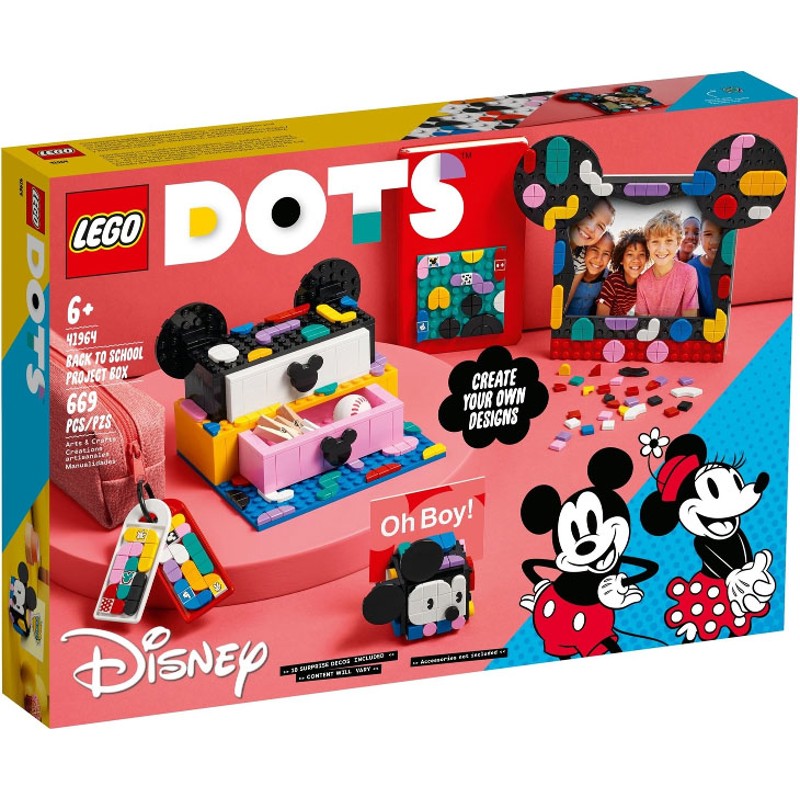 Mickey Mouse & Minnie Mouse Back-to-School Project Box - 41964