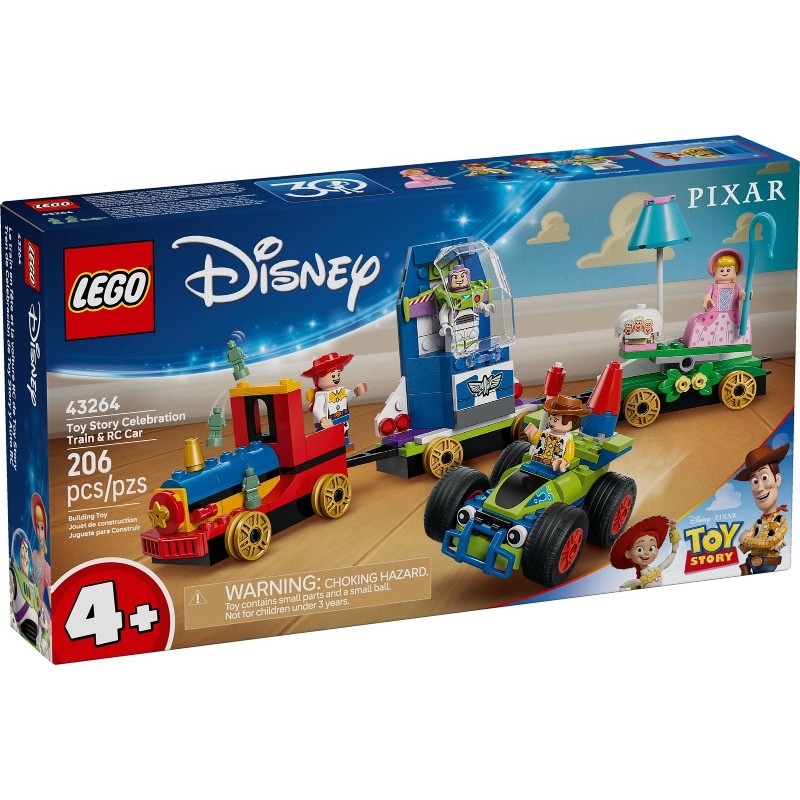Toy Story Celebration Train & RC Car - 43264