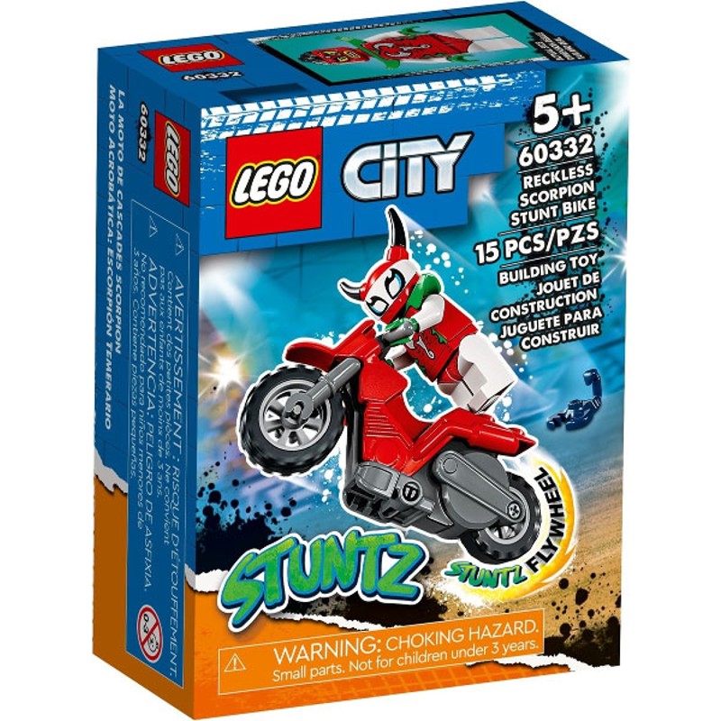 Reckless Scorpion Stunt Bike - 60332