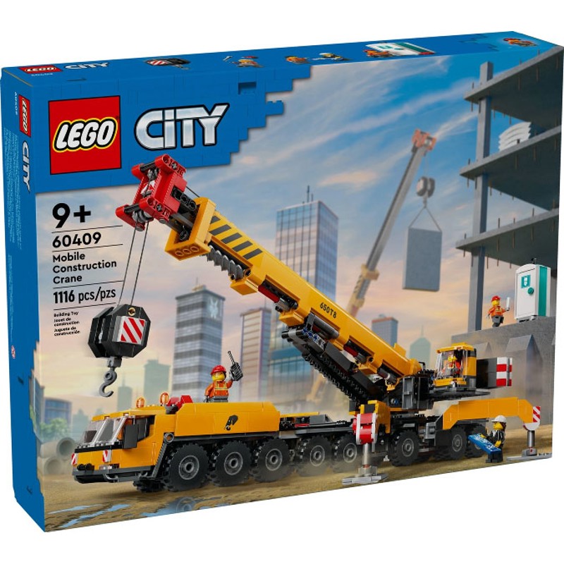 Yellow Mobile Construction Crane - 60409