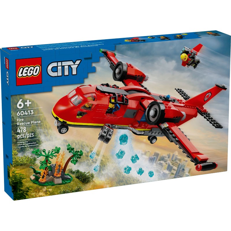 Fire Rescue Plane - 60413