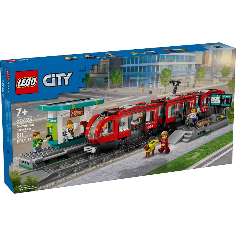Downtown Streetcar and Station - 60423