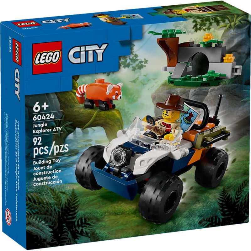 Jungle Explorer ATV Red Panda Mission - 60424