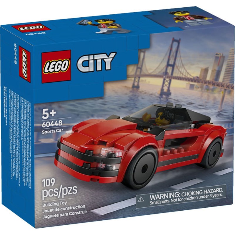 Red Sports Car - 60448