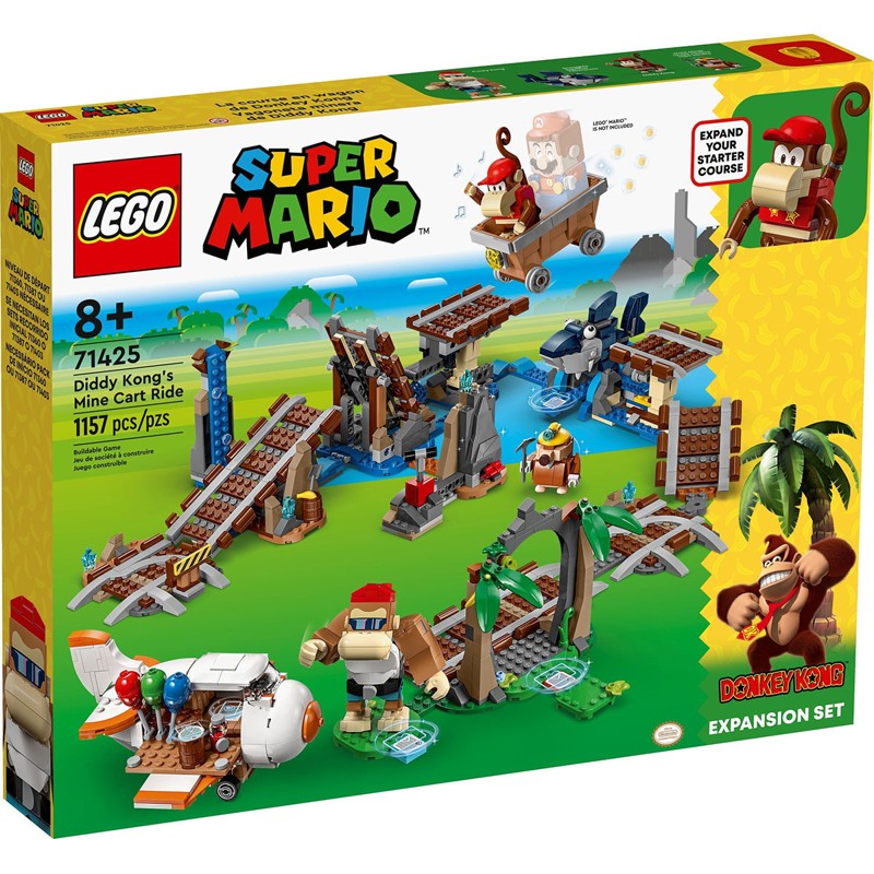 Diddy Kong’s Mine Cart Ride expansion Set - 71425