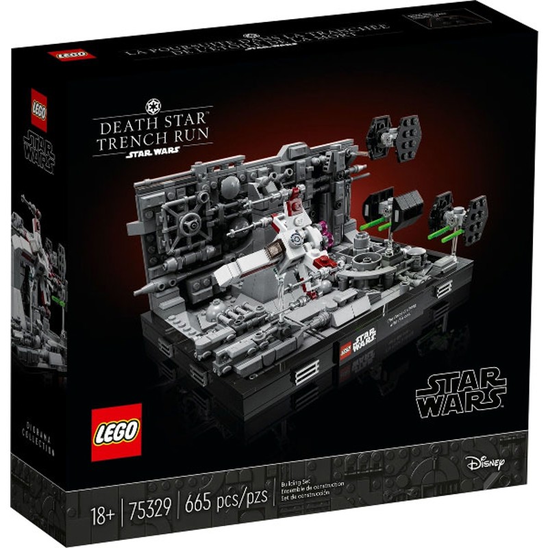 Death Star Trench Run Diorama - 75329