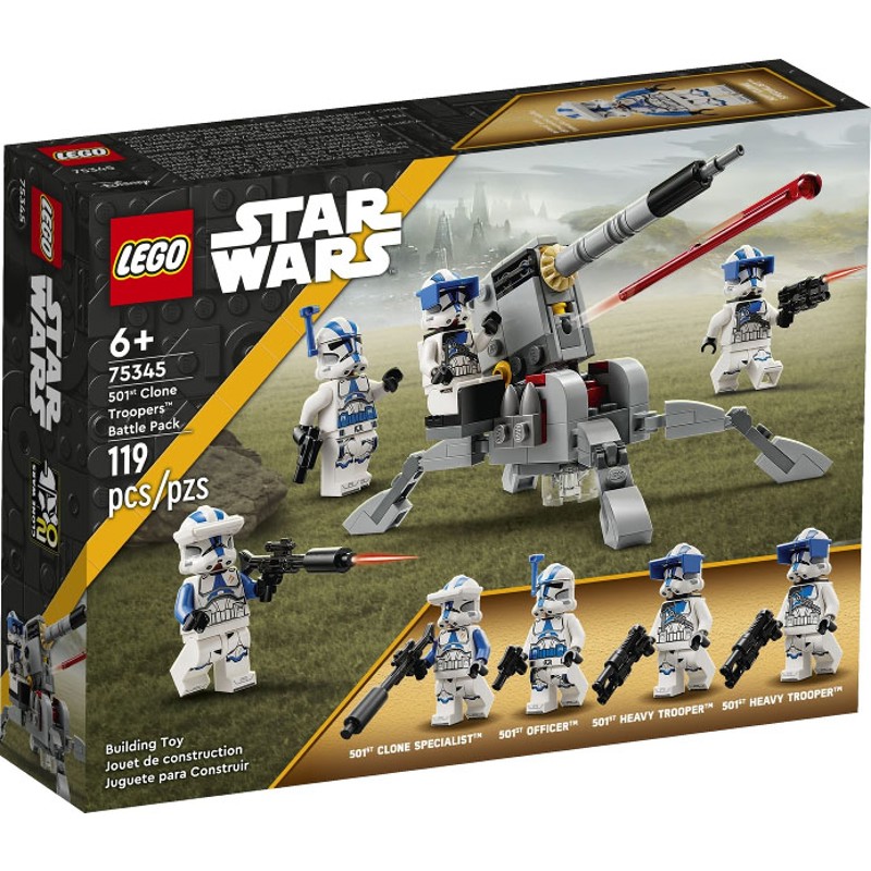 501st Clone Troopers Battle Pack - 75345