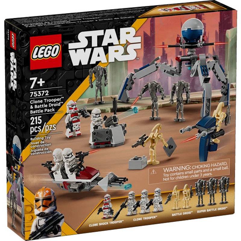 Clone Trooper & Battle Droid Battle Pack - 75372