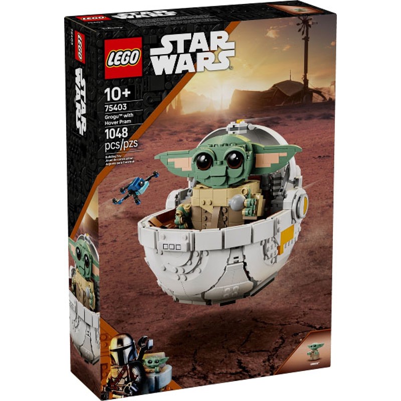 Grogu with Hover Pram - 75403