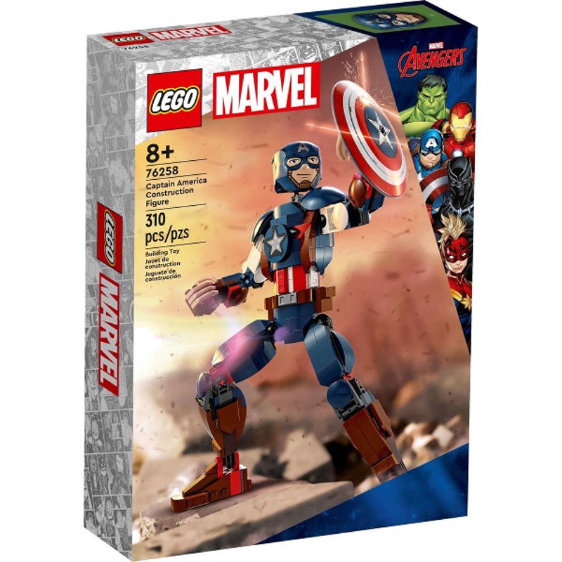 Captain America Construction Figure - 76258
