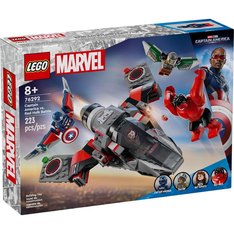 Captain America vs. Red Hulk Battle - 76292