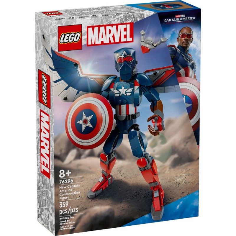 New Captain America Construction Figure - 76296