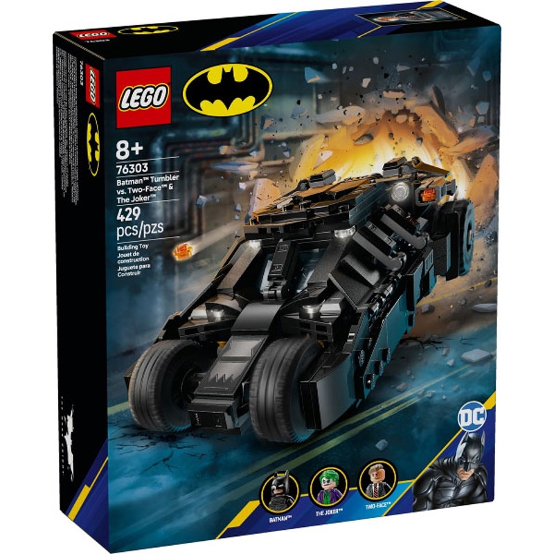 Batman Tumbler vs. Two-Face & The Joker - 76303