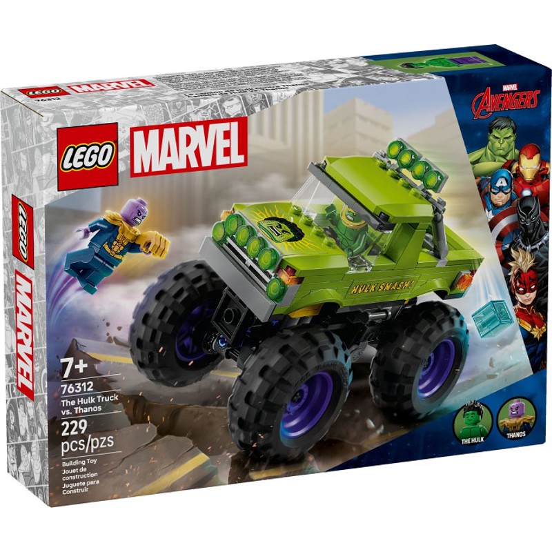 The Hulk Truck vs. Thanos - 76312