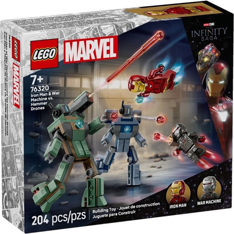 Iron Man & War Machine vs. Hammer Drones - 76320