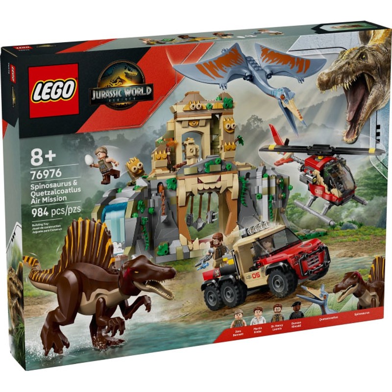 Spinosaurus & Quetzalcoatlus Air Mission - 76976